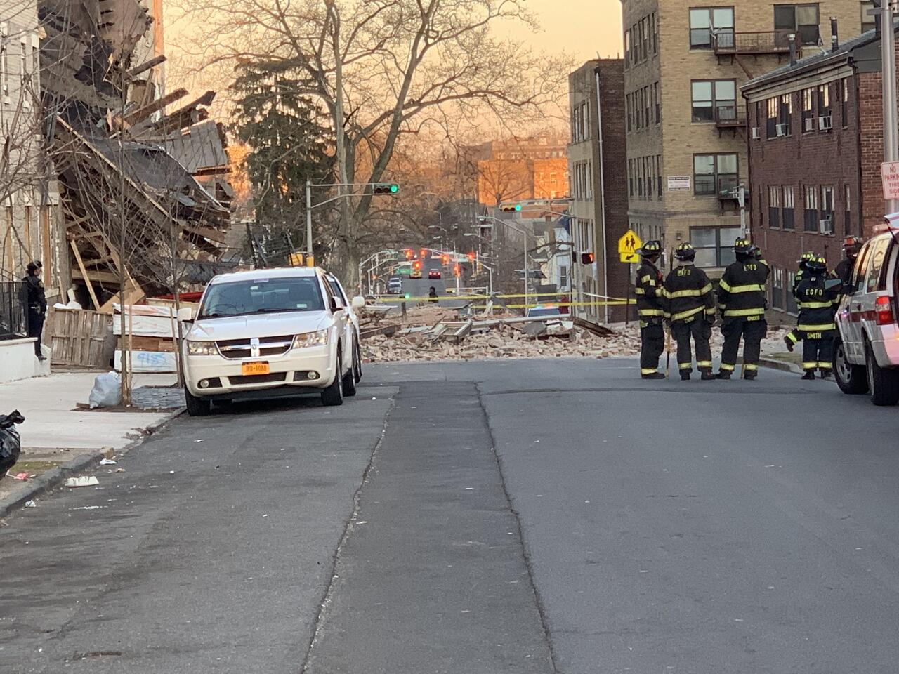 BREAKING EAST ORANGE NJ Building Collapses in East Orange