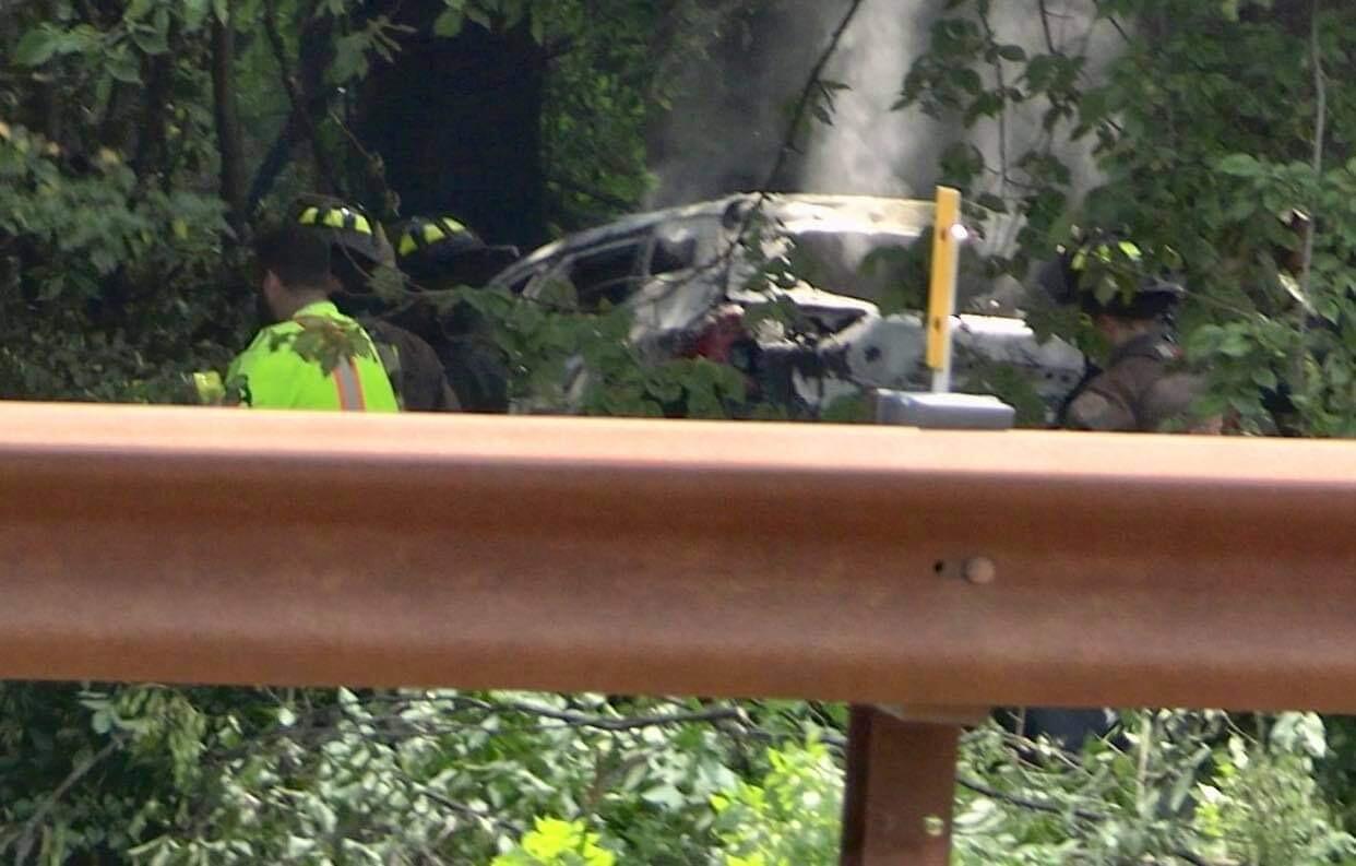 NJ State Police Confirms Fatality In Fiery Garden State Parkway Crash ...