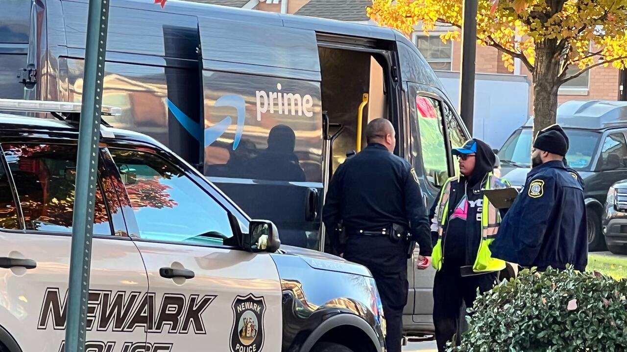 UPDATE: Armed Suspect Carjacks Amazon Delivery Driver In Newark