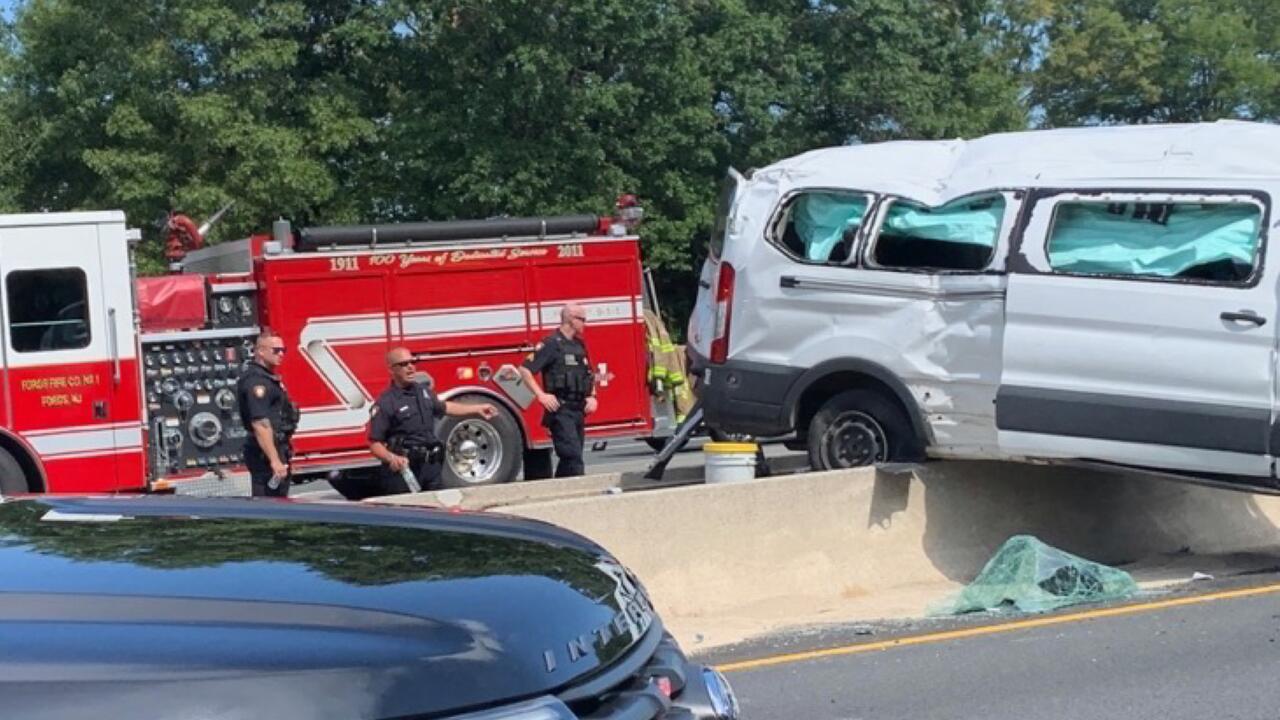 Garden State Parkway Crash In Woodbridge Injures Several