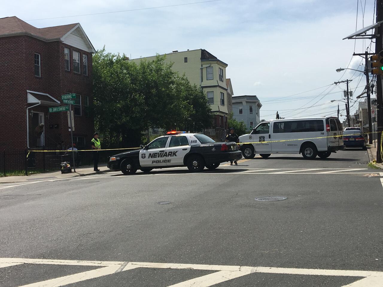 BREAKING NEWS NEWARK NJ Two Shot in Newark's South Ward