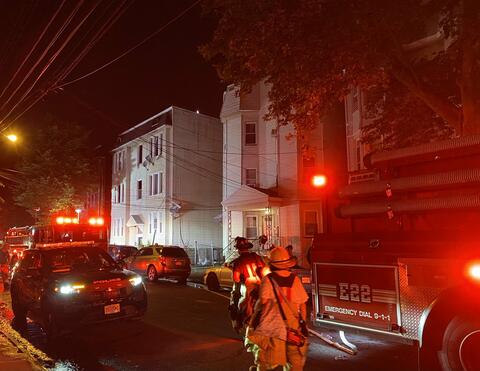 Three Dozen Residents Displaced In Jersey City Building Fire