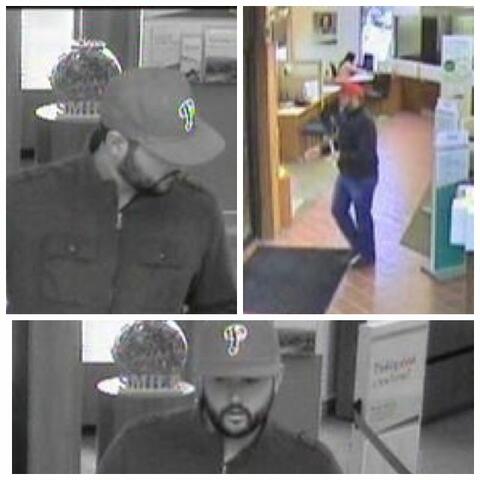 Authorities Search for Evesham Twp. Bank Robbery Suspect