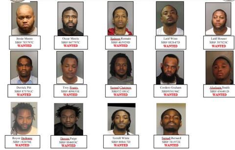 14 Suspects with Warrants Sought by Newark Police