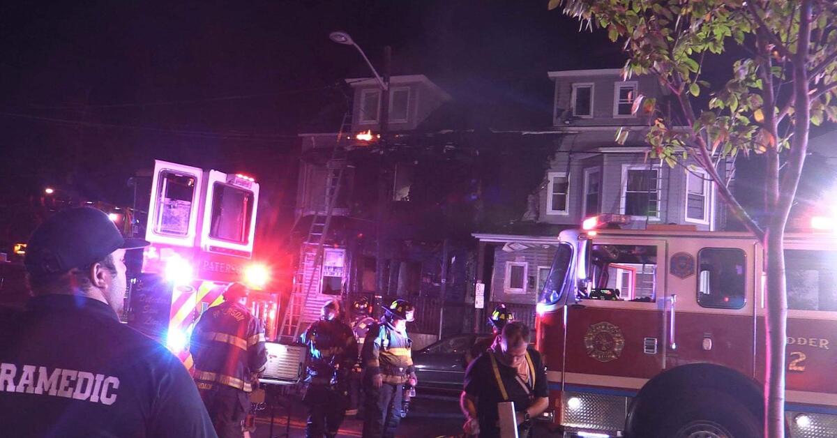 Overnight Fire Destroys Two Homes In Paterson