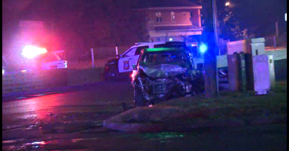 Edison Police Car Crash Under Investigation