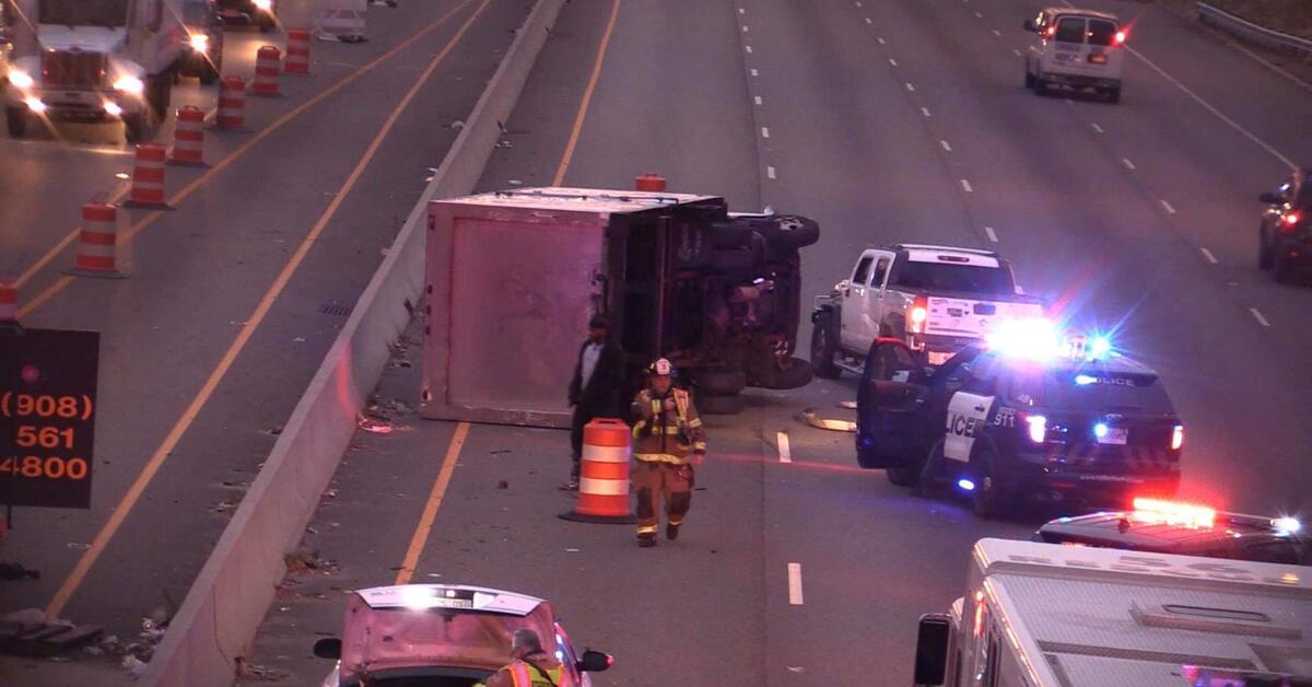 TRAFFIC ALERT: Multi-Vehicle Crash Causing Massive Delays on NJ-3 in ...