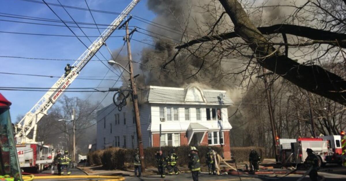 BREAKING IRVINGTON TOWNSHIP NJ: Two-Alarm Fire Tears Through Multi ...