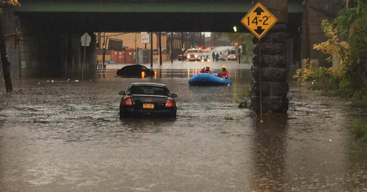 Newark Officials Expect Heavy Monday Rain To Flood Streets In Newark