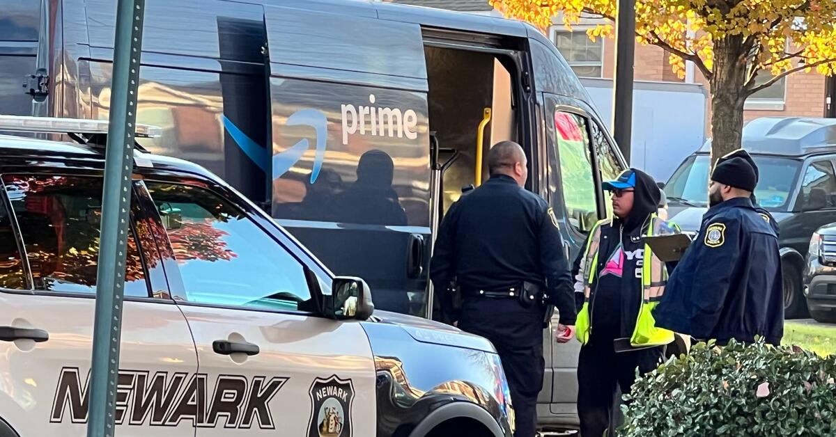 UPDATE: Armed Suspect Carjacks Amazon Delivery Driver In Newark